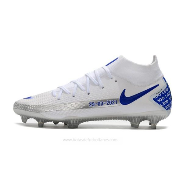 Nike Phantom Generative Texture Elite DF FG Blanco Azul